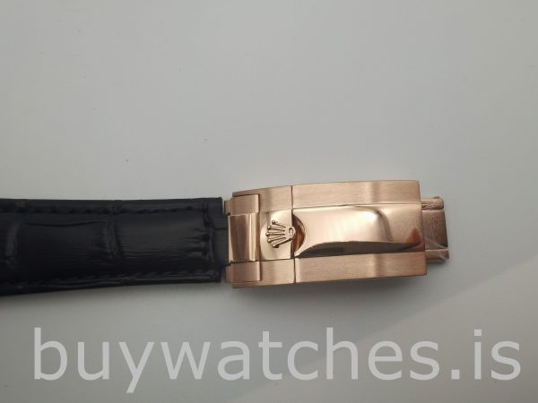 Rolex Daytona 116515 Bőr 40 mm-es csokoládé tárcsás automata óra
