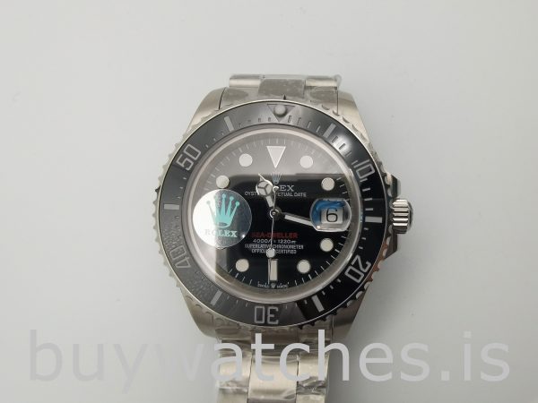 Rolex Sea-Dweller 126600 Fekete acél kerek 43 mm-es svájci automata óra